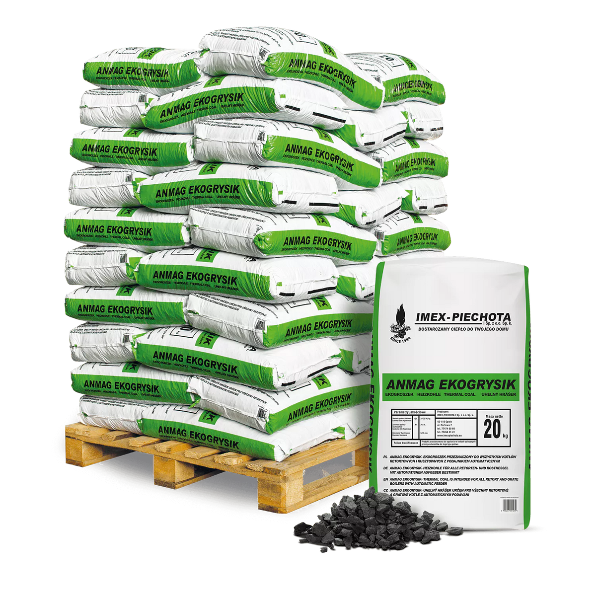 Steinkohle 5–15 mm – 50 x 20 kg – Nuss 5